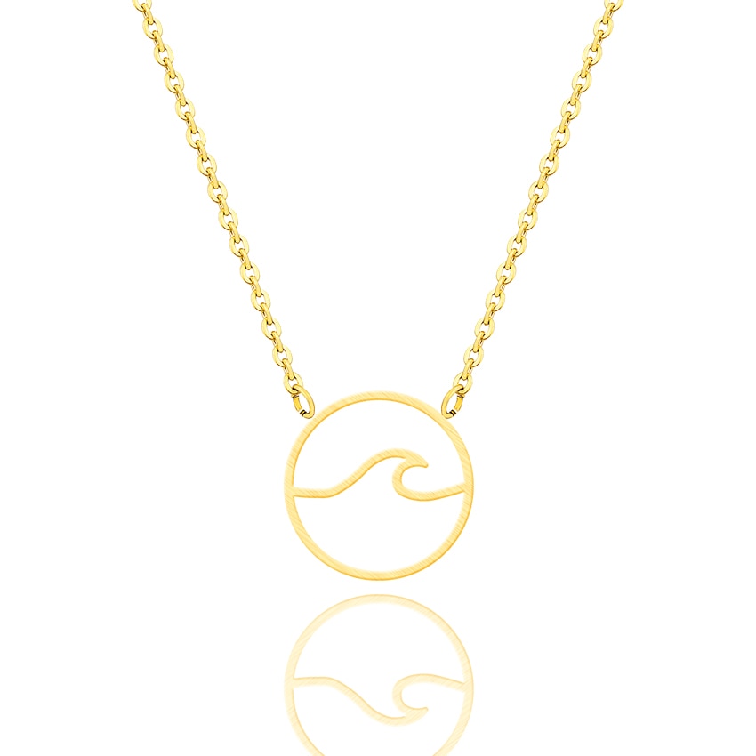 Summer Wave Stainless Steel Chain