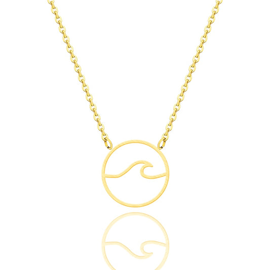 Summer Wave Stainless Steel Chain