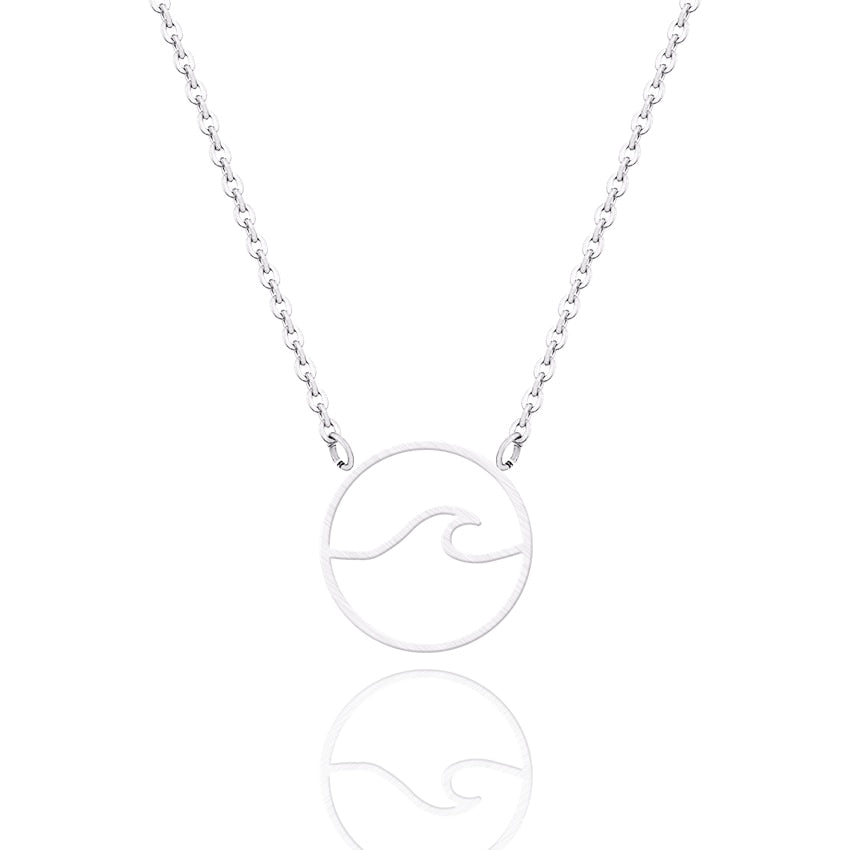 Summer Wave Stainless Steel Chain