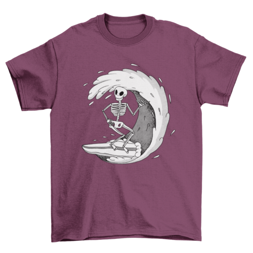 Skeleton Wave T-shirt