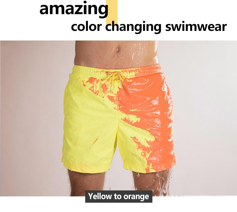 Temperature Sensitive Color Changing Swimsuit